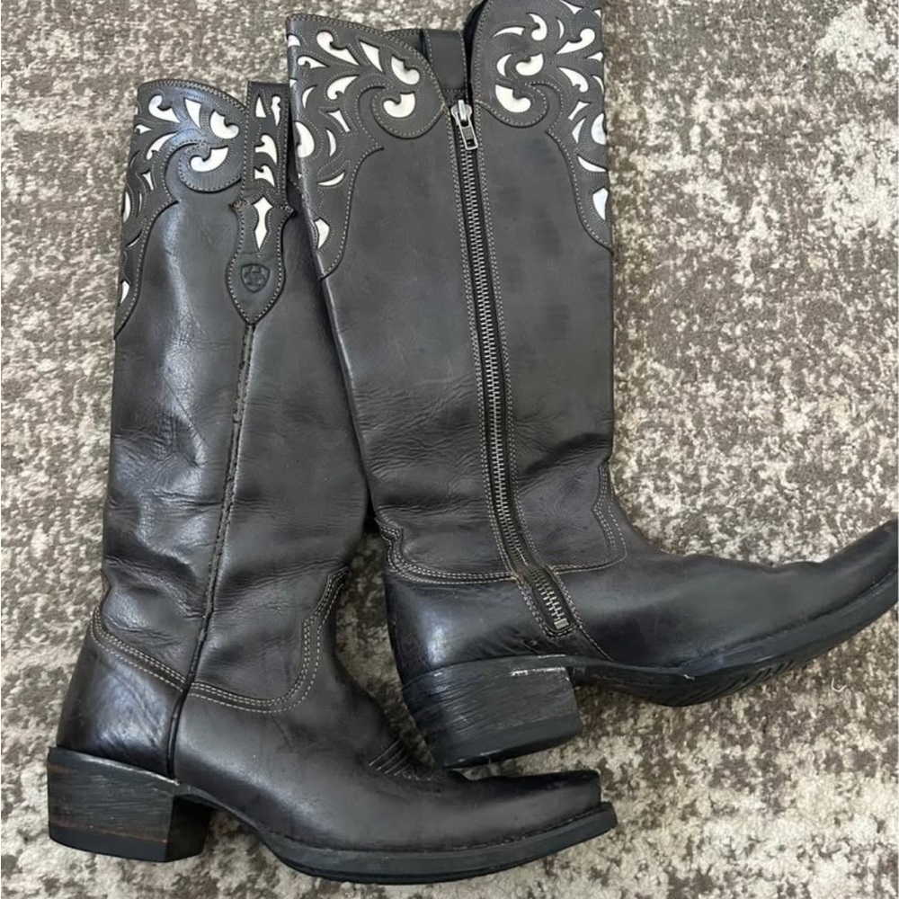 Ariat Black Leather Boots